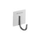 Stainless Steel Thickened Hook Adhesive Hook Load-bearing Kitchen Dormitory Wall Hanging Clothes Hook Punch-free Single Hook Hook Hook