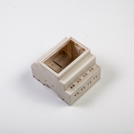 厂家定 制加工电器盒导轨安装外壳导轨电器盒abs仪表壳体塑料外壳