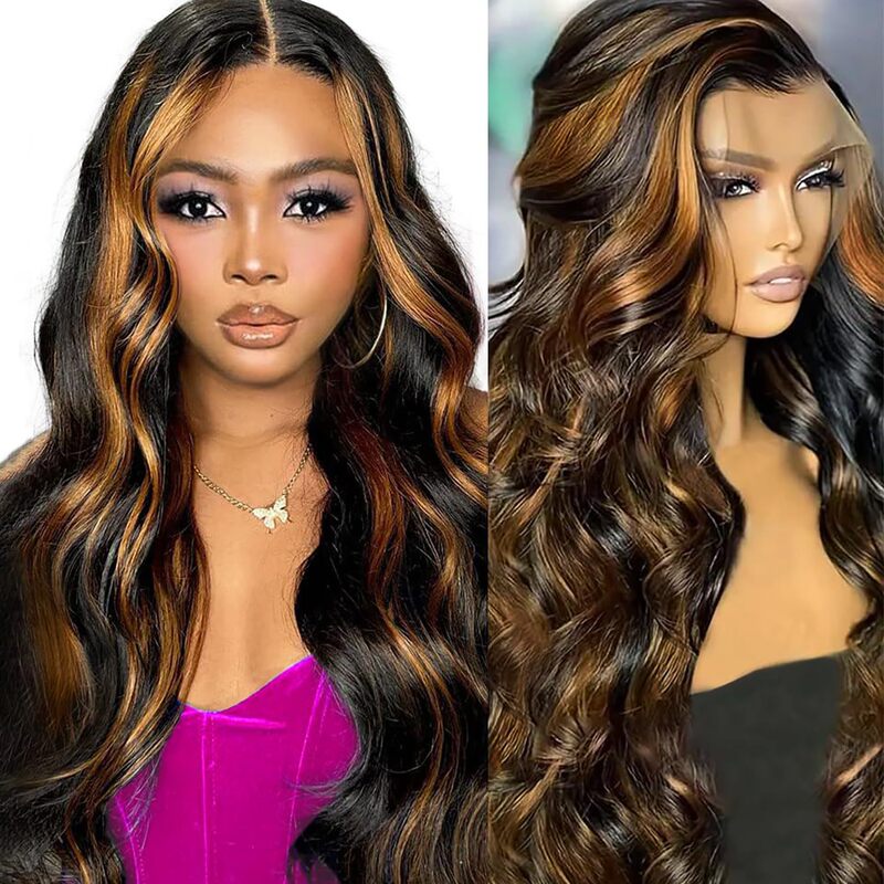 1B/30 Highlight 13X6 Lace Front Wigs Human Hair Wigs Human Hair 1B/30 Highlight 13X6 Lace Front Wigs Human Hair Wigs Human Hair