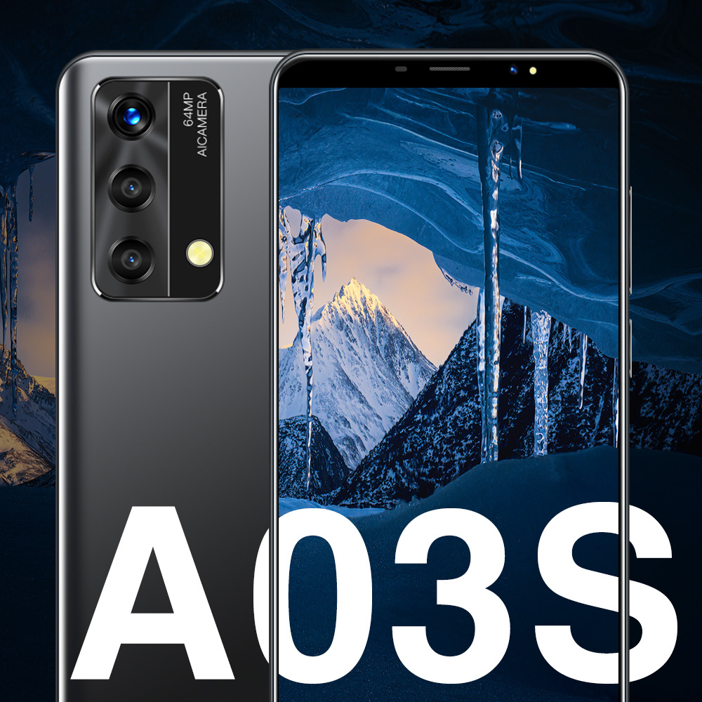 A03S跨境新款安卓智能手机6.0寸 大屏手机海外直发