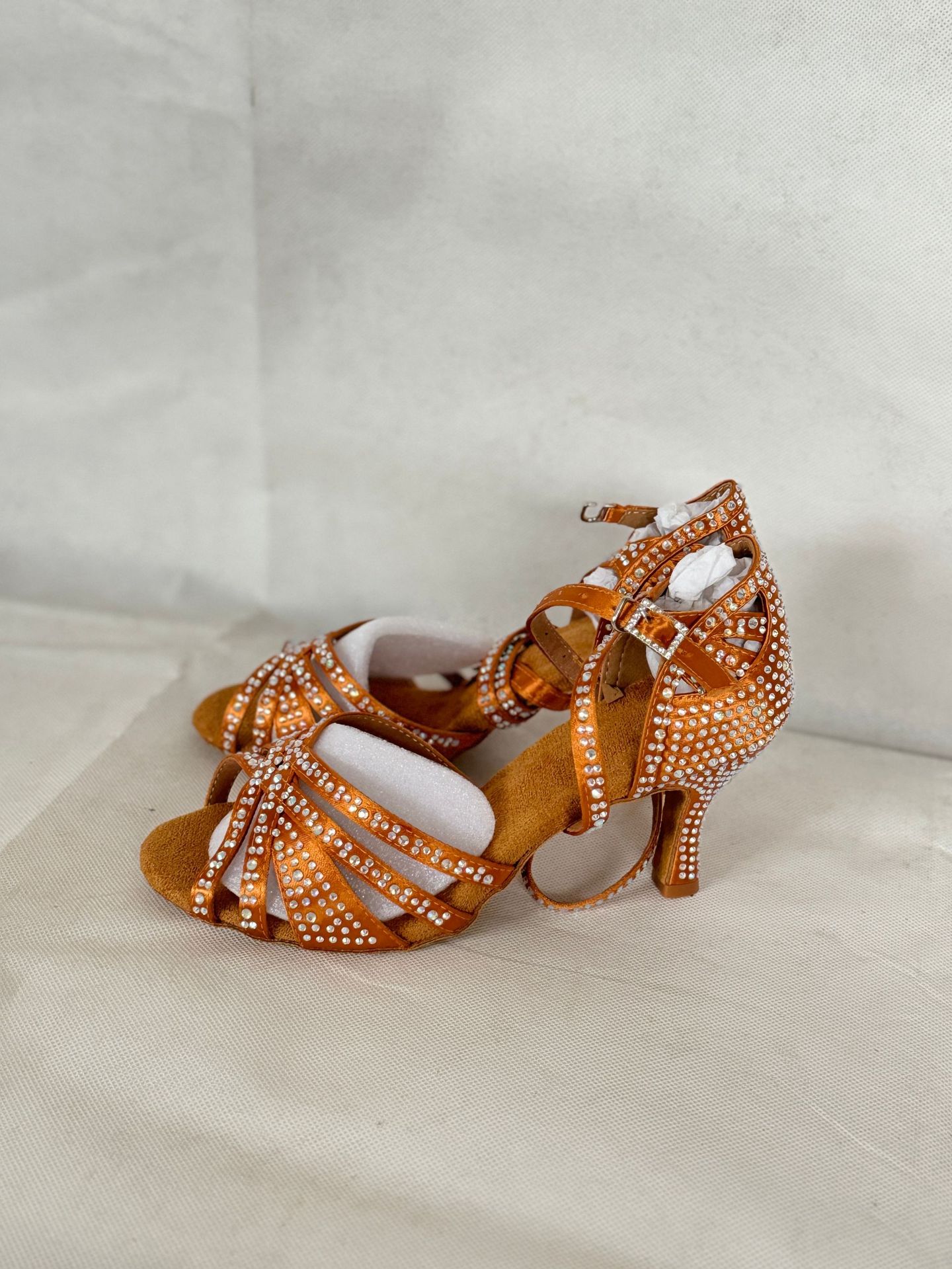 Nuevos zapatos de baile latino para adultos, zapatos de baile de diamantes chinos, zapatos de baile latino americanos con suela suave, tango
