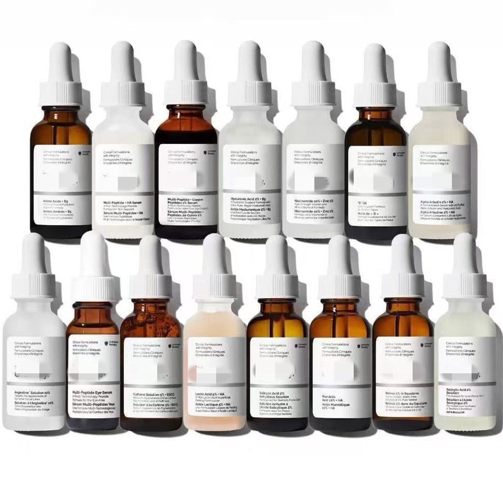 Fruit acid contains niacin, transparent serum with salicylic acid with hyaluronic acid