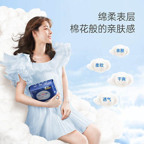 Sanitary napkin for primiparous women, specially designed for postpartum pregnant women admitted to the puerperium and postpartum period for lochia discharge, lengthened and leak-proof
