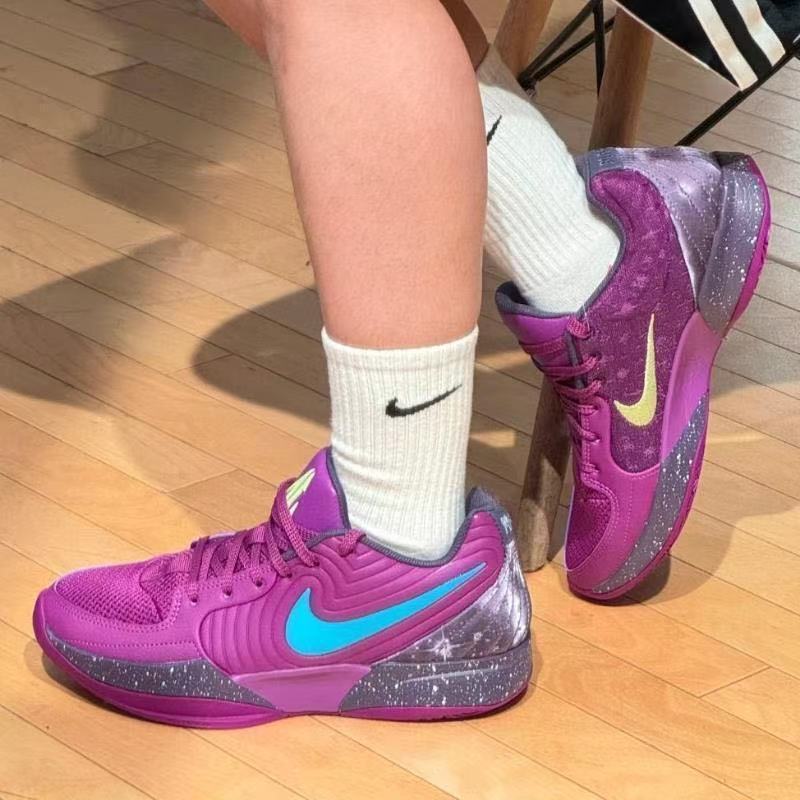 Special Offer: Authentic Morant 2 Basketball Shoes Ja 2 Purple Christmas Edition with Air Max Cushioning for Actual Gameplay, Unisex Sports Shoes Special Offer: Authentic Morant 2 Basketball Shoes Ja 2 Purple Christmas Edition with Air Max Cushioning for Actual Gameplay, Unisex Sports Shoes