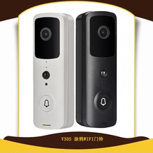 T30 WiFi可视门铃家用无线720P智能语音对讲视频防盗监控门铃红外