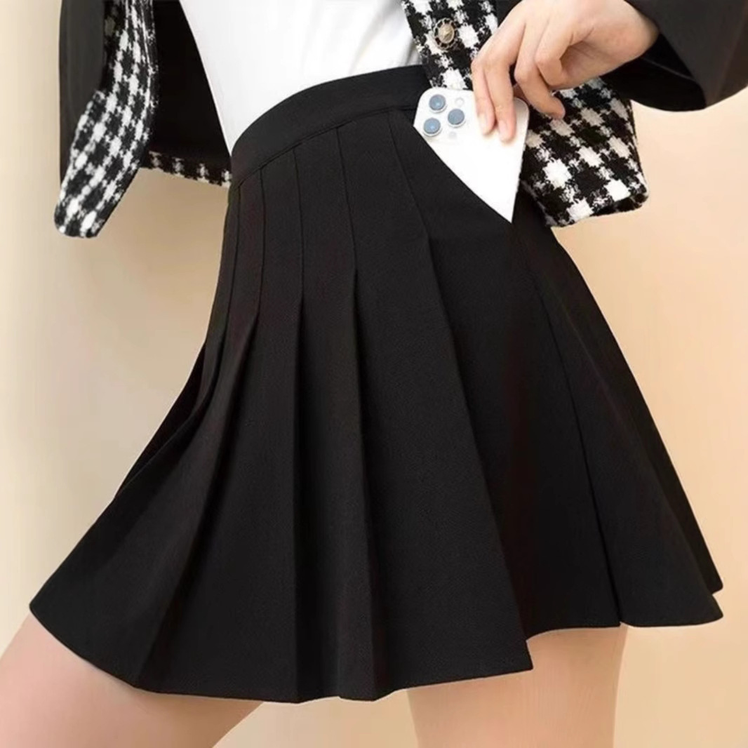 Autumn demi-season mini-skirt