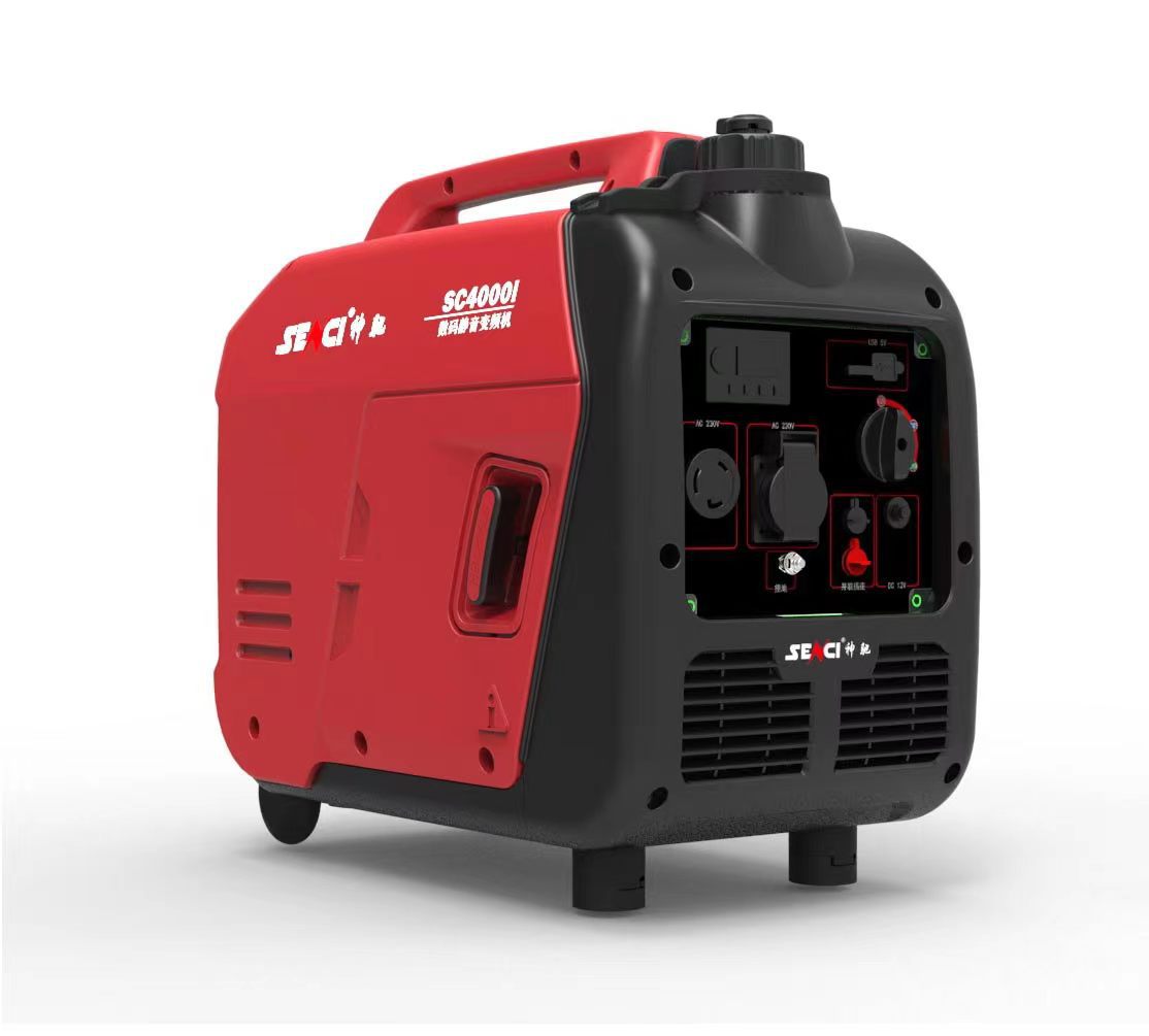 Portable Household Small Silent Gasoline Generator Outdoor Camping Car Generator Silent Intelligent Power Supply