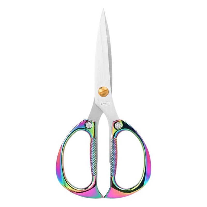 Lin taizuo de acero inoxidable k82k26 tijeras multi-funcional de aleación fuerte de color titanio mango corriendo tijeras