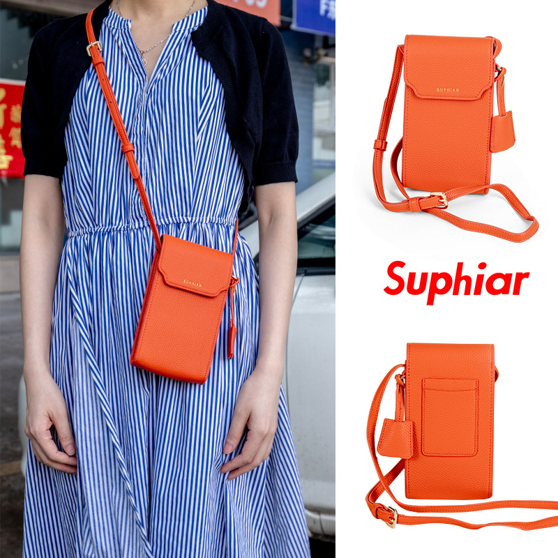 Bolso para teléfono móvil multifuncional, simple y moderno, transfronterizo, para mujer, versátil bolso para teléfono móvil de comercio exterior, bolso bandolera para teléfono móvil de verano