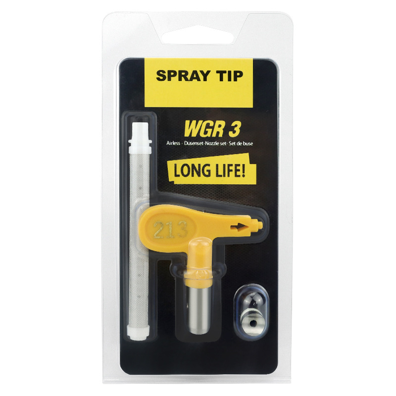 Pintura de látex pintura masilla pulverizador sin aire accesorios boquilla pulverizador de pintura fábrica al por mayor