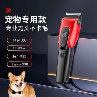 Professional Pet Electric Clipper Teddy Hair Clipper Dog Shaver Rechargeable Clipper Cat Hair Clipper Beauty Cross-Border
