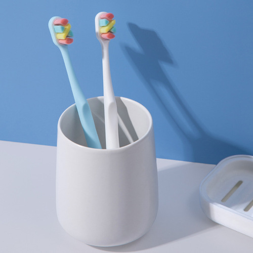 Adventures of Mavericks Toothbrush Factory Adult 10,000-Bristled Toothbrush Individually Packed Confinement Toothbrush Soft-Bristled Wholesale