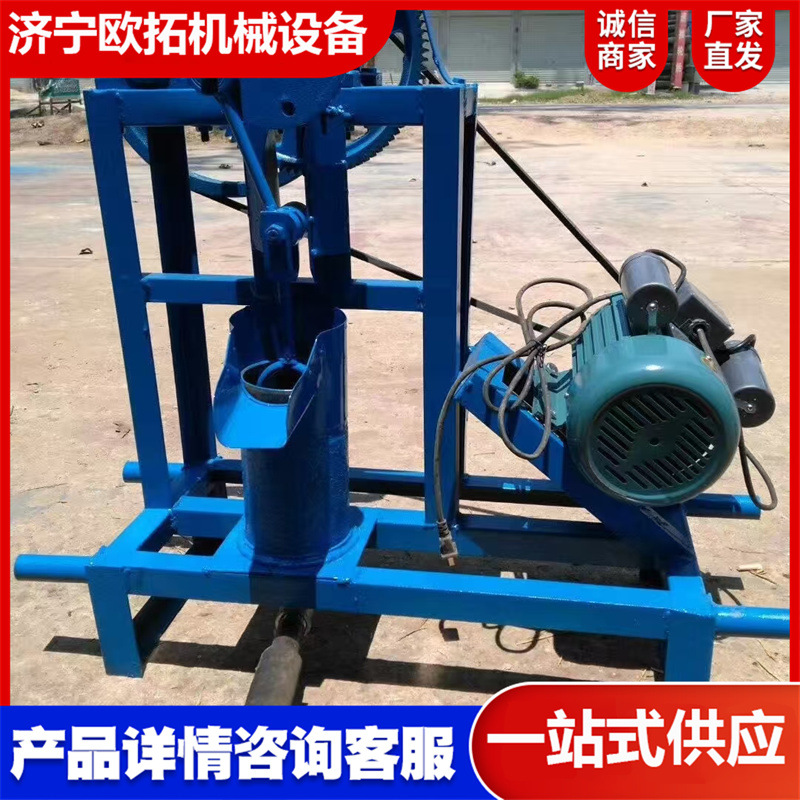 220V家用电打井反循环泥浆机双钢内吸式电动压水机钻井配套钻井机