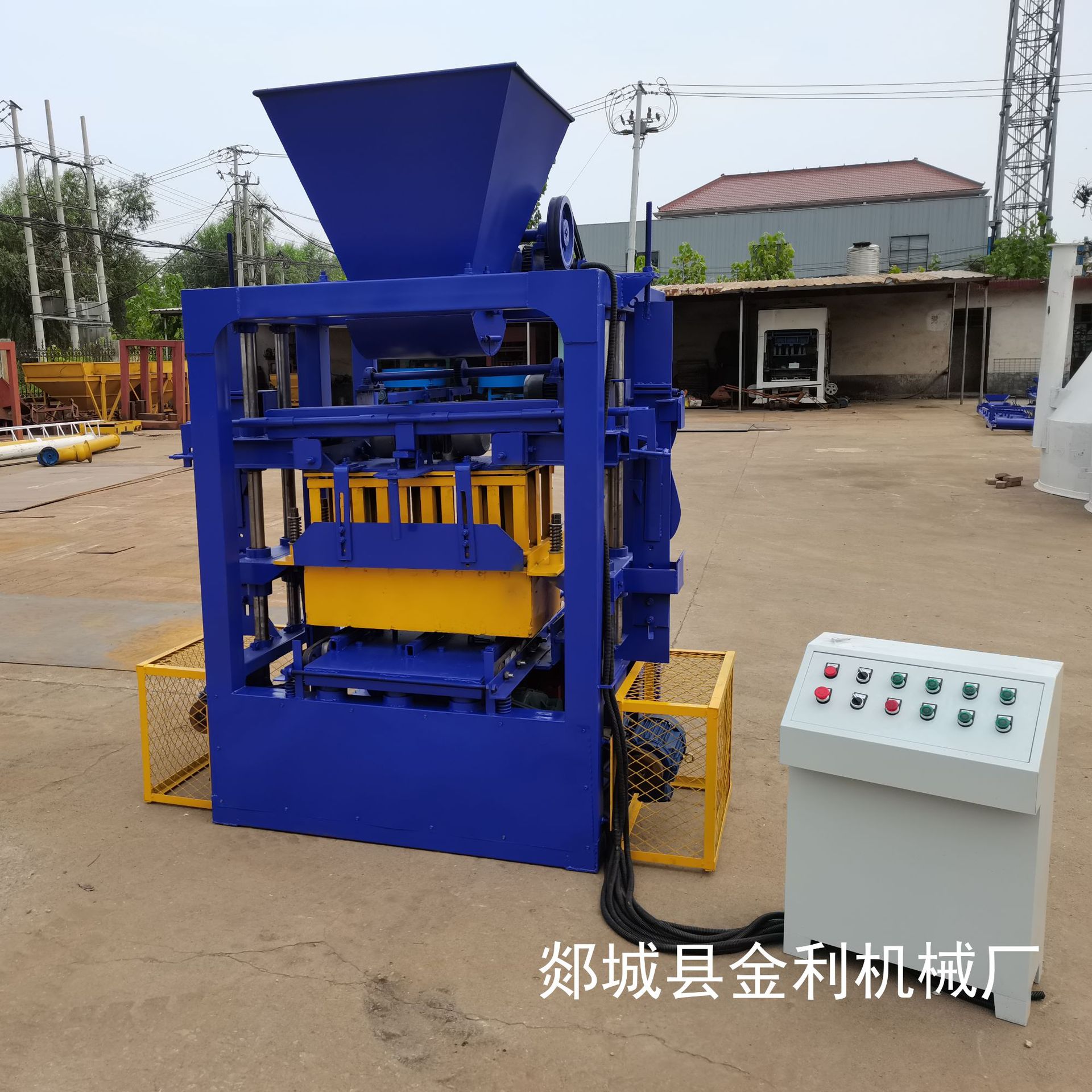 工厂供应河南空心砖机 河南免烧砖机 河南砌块成型机 河南砖机