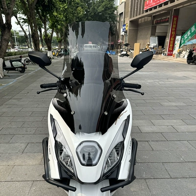 the Front Windshield Windshield Ufr150 – Motorcycle front windshield - painted-model-brown-60cm-ufr150-special