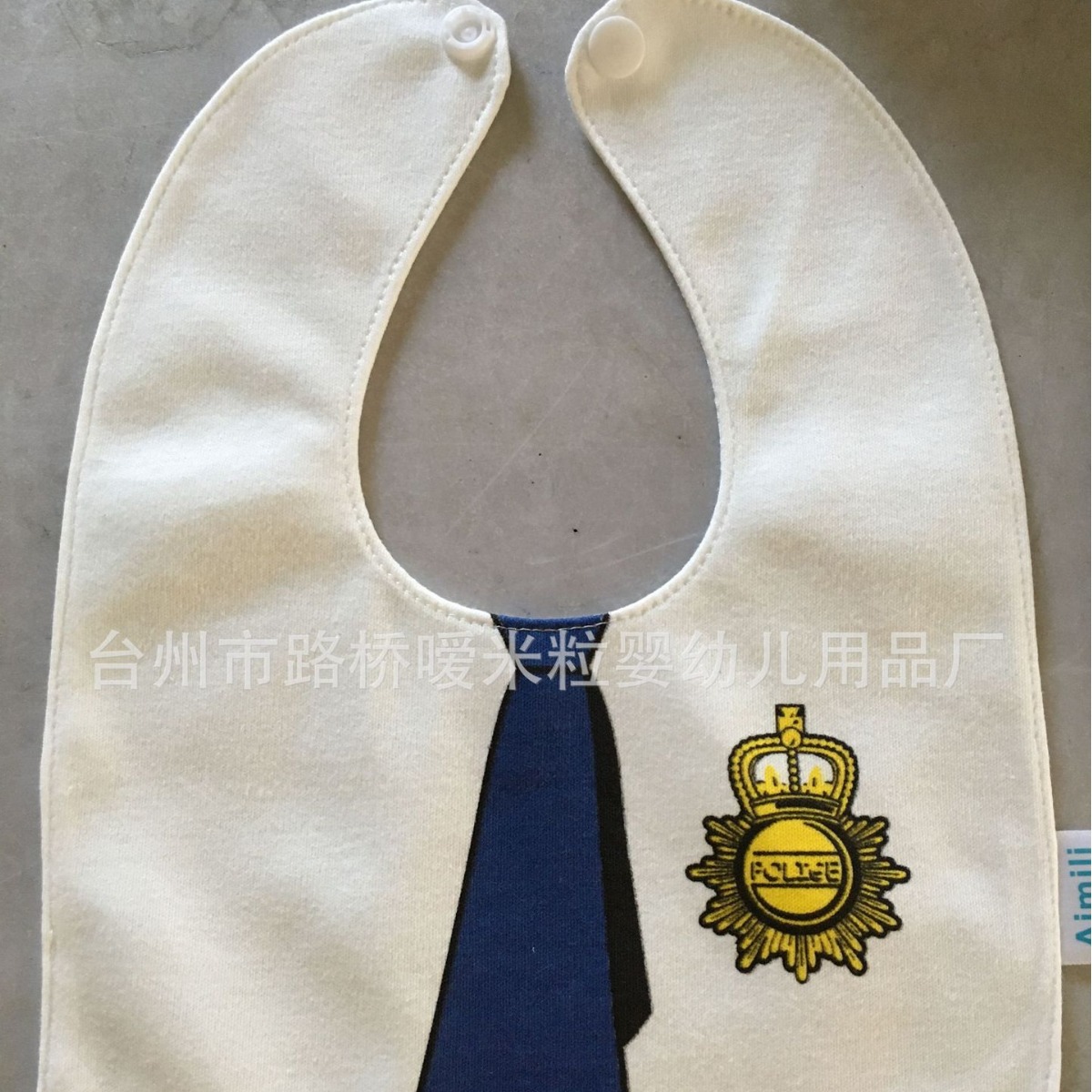 Factory direct supply cotton four-layer waterproof saliva towel tide boy shape bib bib saliva towel baby