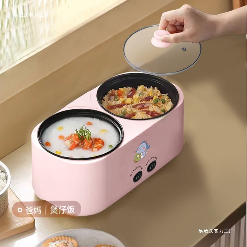 德国双胆电饭煲全自动电煮锅电饭煲鸳鸯电热火锅蒸煮电炒锅电热锅|undefined
