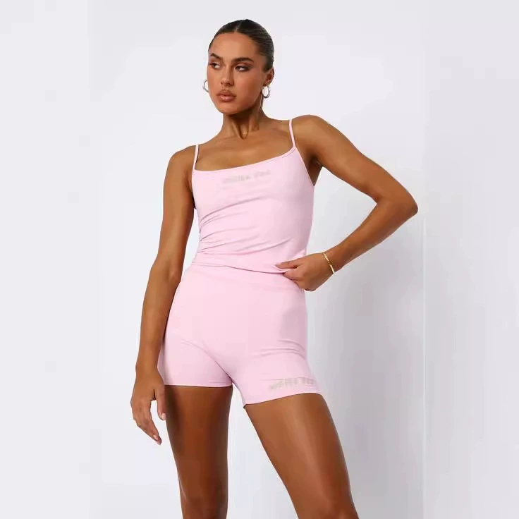 Европейская и американская женская одежда 2024 весна и лето чистый цвет дикие рукава с короткими рукавами