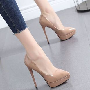 Ь��Ů2026�¿ɳɫ�ٴ�ŮЬ���^�߸�Ь������ˮ̨�\�چ�Ь12CM