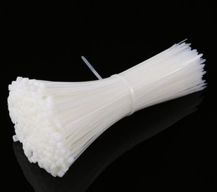 Self-Locking Nylon Cable Ties 3*80-8*500 Plastic Fixed Cable Ties Wire Bundling Harness White/Black