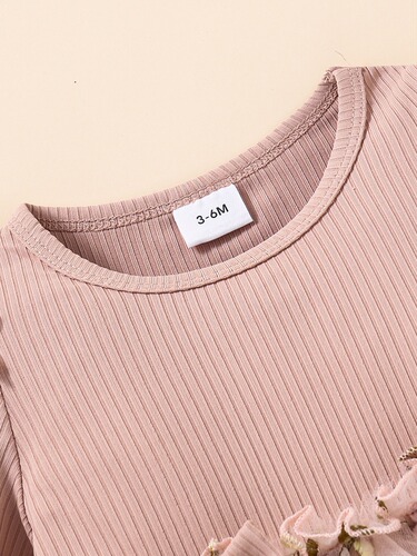 Spring/Summer New European and American Style Children's Clothing Mesh Baby Girls' 2025 Long-Sleeved Dress Kids' Fashionable Foreign Trade Skirt