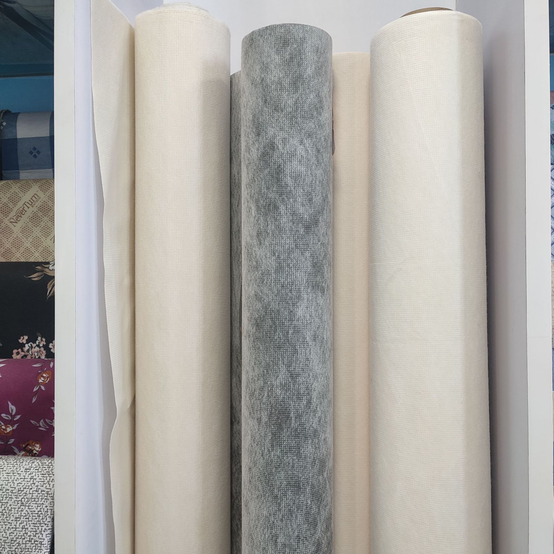 家和出口涂层丽新布涤纶纤维无纺布出口非洲美国阻燃床垫丽新布