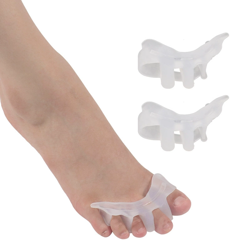 2022 Новый вальгусный Ортез для пальцев ног Разделитель с пятью пальцами отдельный Перекрывающийся зажим для ухода за пальцами протектор пальцев