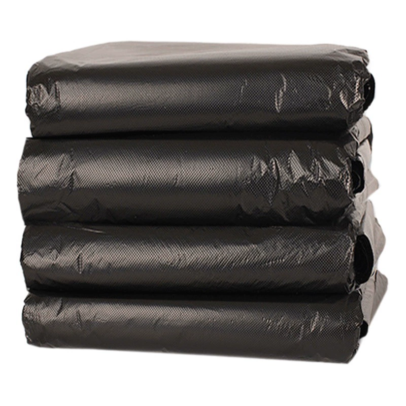 Черный плоский рот большой мешок для мусора отель Отель больница сад большой санитарии утолщенный мешок для мусора