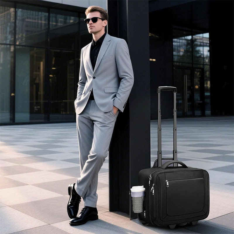 Cross-Border Bestseller for Daily Commuting, 17.3inch Waterproof Laptop Bag with Wheels, Multifunctional, Durable Cross-Border Bestseller for Daily Commuting, 17.3inch Waterproof Laptop Bag with Wheels, Multifunctional, Durable