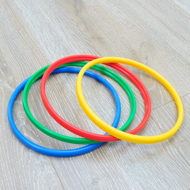 Anillo de ferrule círculo sólido anillo de ferrule infantil equipo deportivo de jardín de infantes sensación de agilidad entrenamiento físico juguete de enseñanza