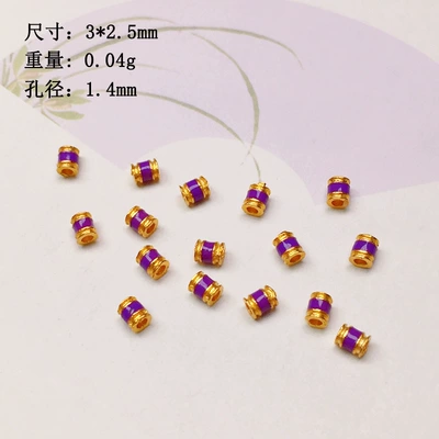 string decoration diy semi-finished products, Zərgərlik ara hissələri - light-purple