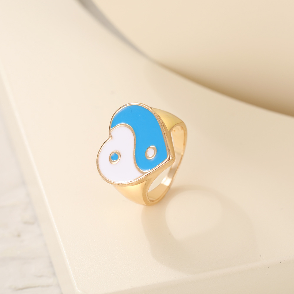 Simple Fashion Multi-layer Eart Drop Wax Color Ring Wholesale display picture 21
