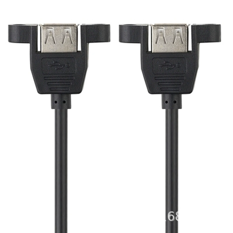 USB 2.0 пары материнских ушей с расширительной линией может закрепить USB материнскую-до-материнской передаче данных