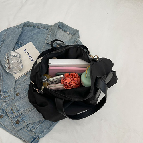 Korean Style Daily Use Soft and Fluffy Minimalist Shoulder Bag Large Capacity Top Handle Bag New Women's Crossbody Bag