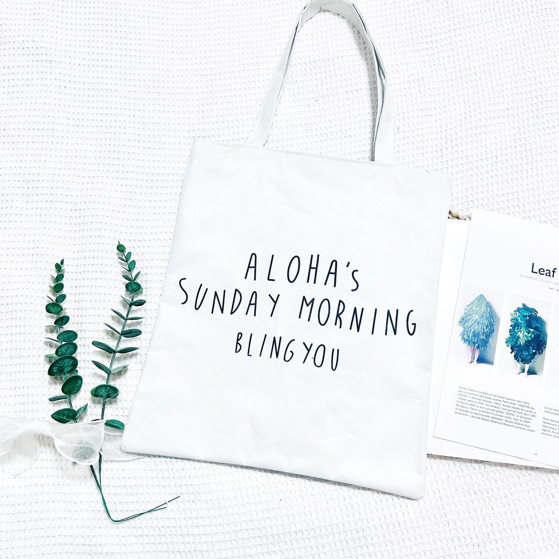 Nicho transfronterizo bolsa de lona casual de compras bolsa de mujer de gran capacidad bolsa de lona de mujer bolso impreso al por mayor