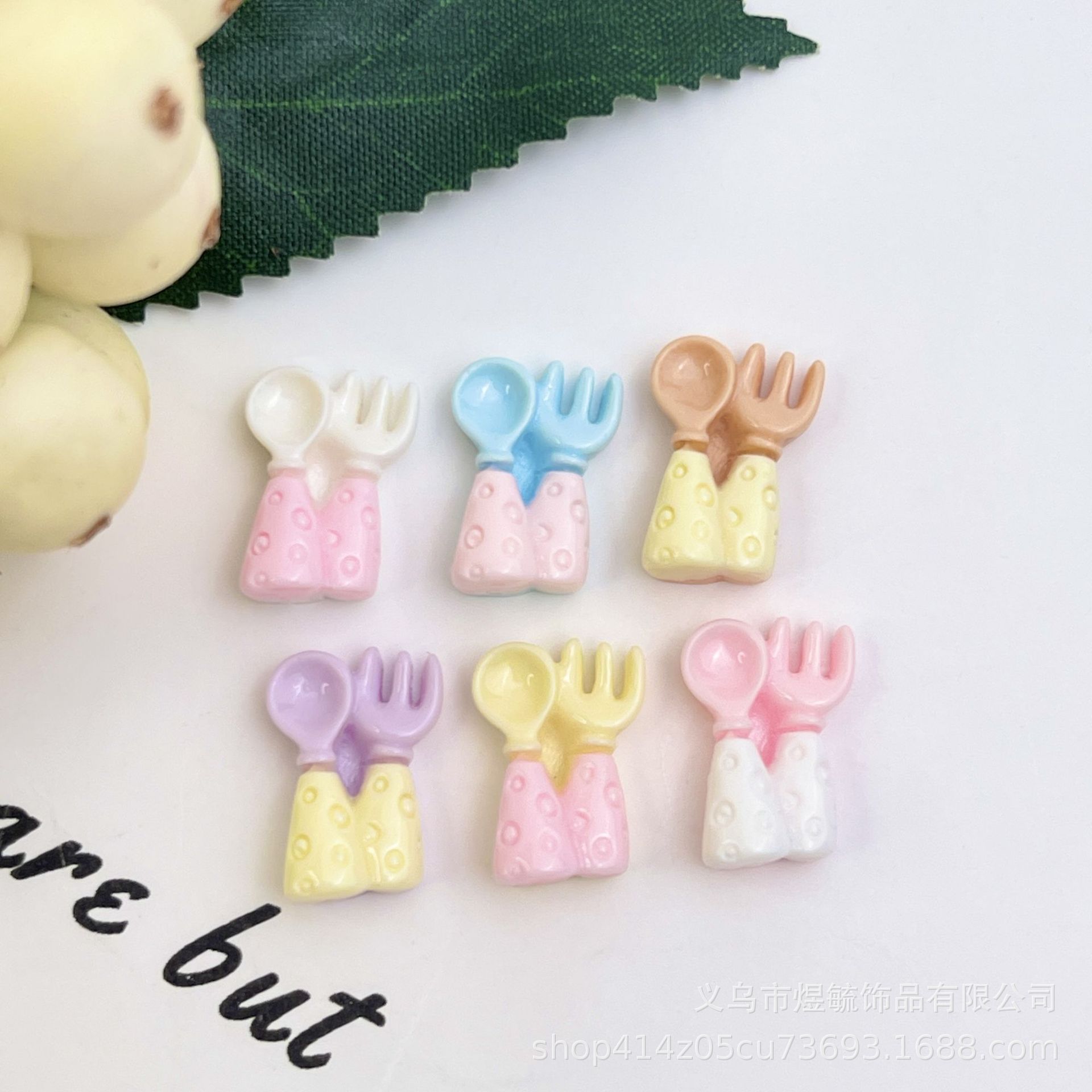 고품질 미니 식기 치즈 더블 포크와 스푼 혼합 싱글