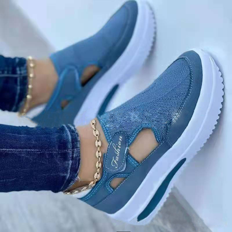 Breathable Trendy Platform Sneakers