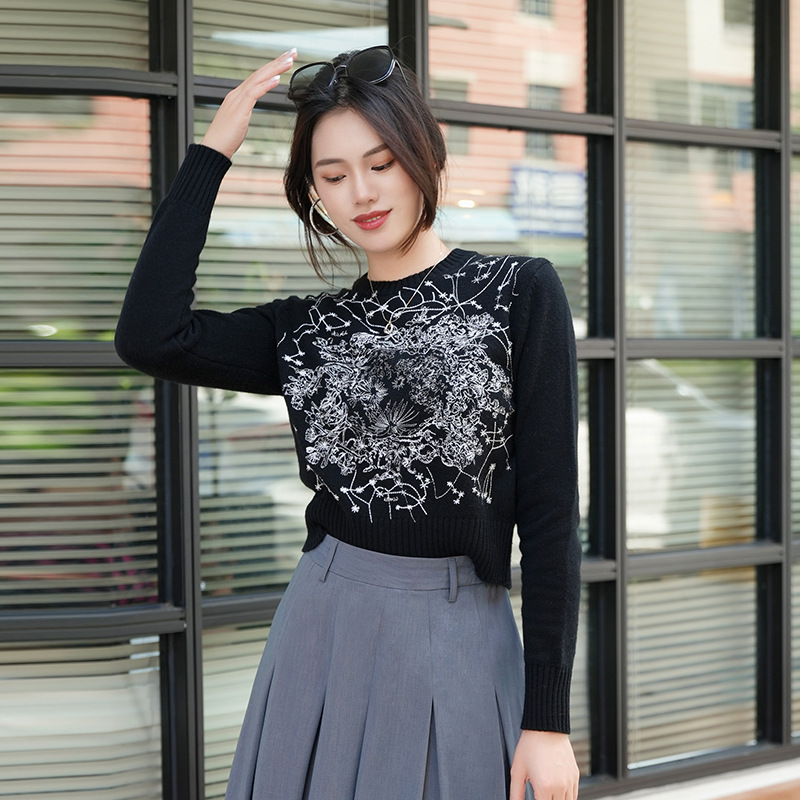 Design woolen spring sweater
