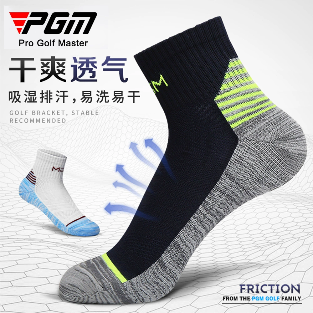 Носки PGM Golf для мужчин и женщин, носки в форме пчелы, мягкие резиновые носки, спортивные носки, высокоэластичные и дышащие, пара