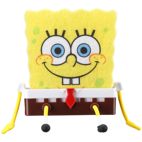  Xiaohongshu recommends Haibao Drain Rack Sponge Drain Rack Cute Cartoon Creative Personalized Home Drain Rack