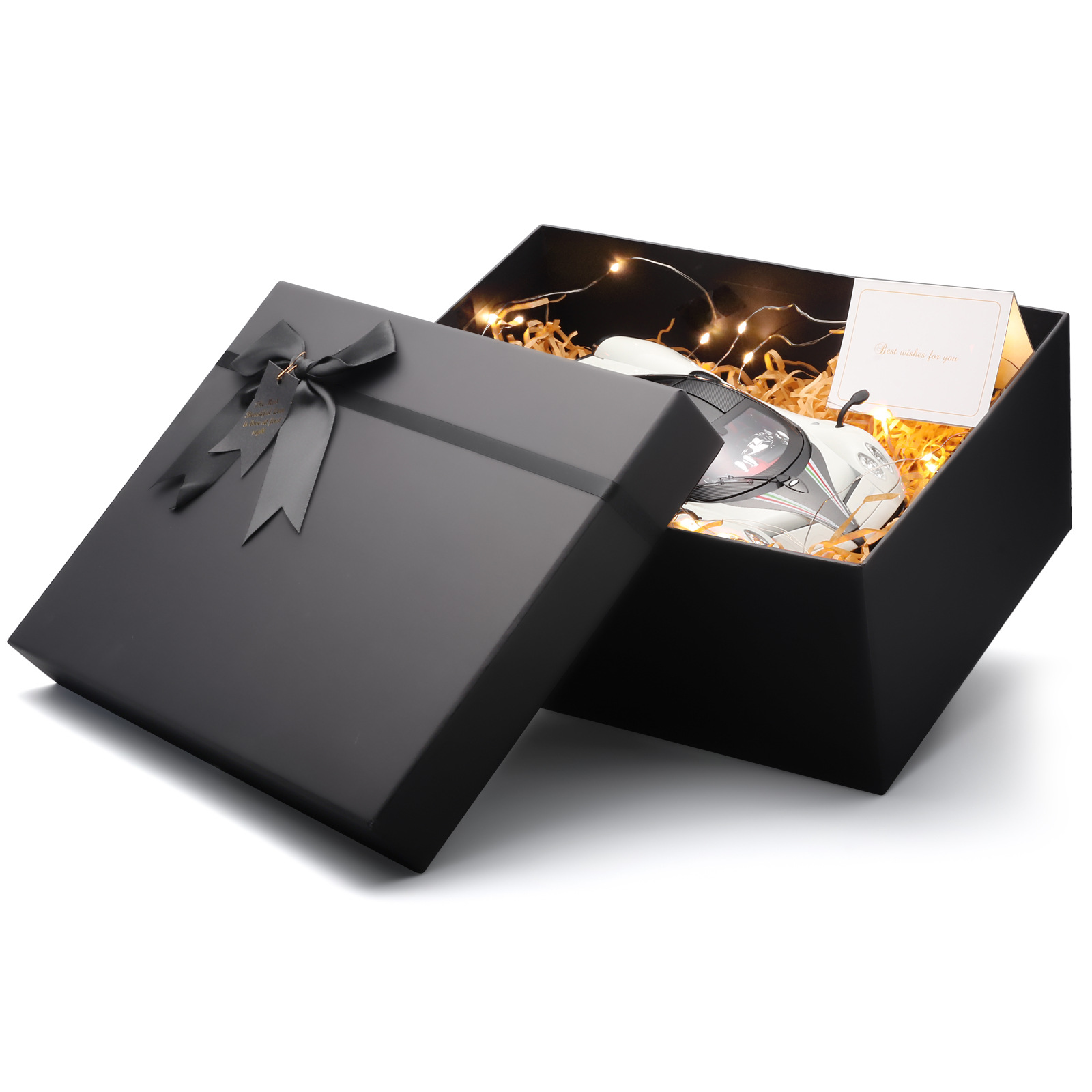 1 / 18 modelo de automóvil de aleación hermosa caja de regalo de regalo para el día de San Valentín, regalo de cumpleaños recomendado