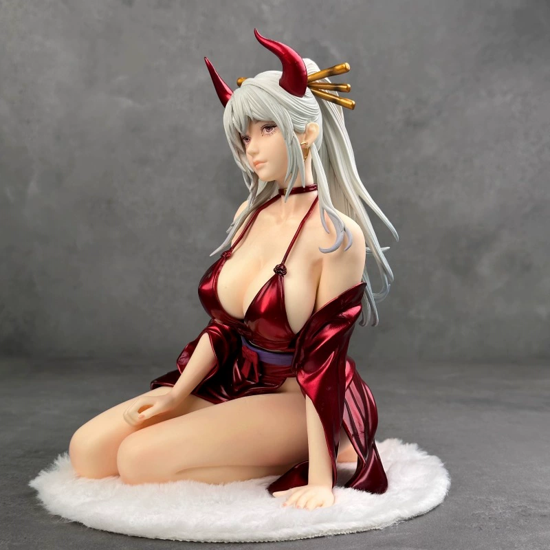 Фигура из серии One Piece в кимоно Yamato большая поза на коленях красивая девушка Yamato аниме GK модель декоративная штука оптовая