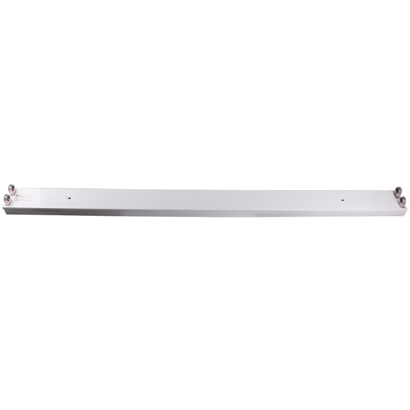 Soporte de lámpara fluorescente LED 1,2 m T8 de ahorro de energía banco de trabajo de fábrica 36W80W de doble tubo con tapa tubo súper brillante