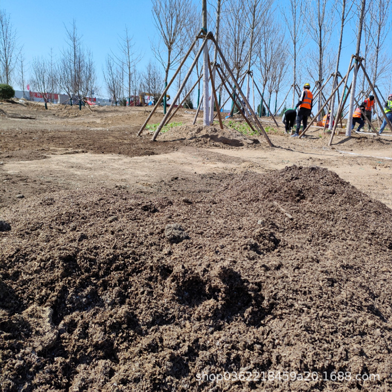 映天青有机质含量30%稻壳粪有机肥料增加土壤透气性改良土壤板结