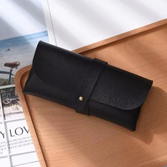 Handheld Leather Sunglasses Case, Cross-border Sunglasses Sunglasses Case, PVC Leather Sunglasses Box