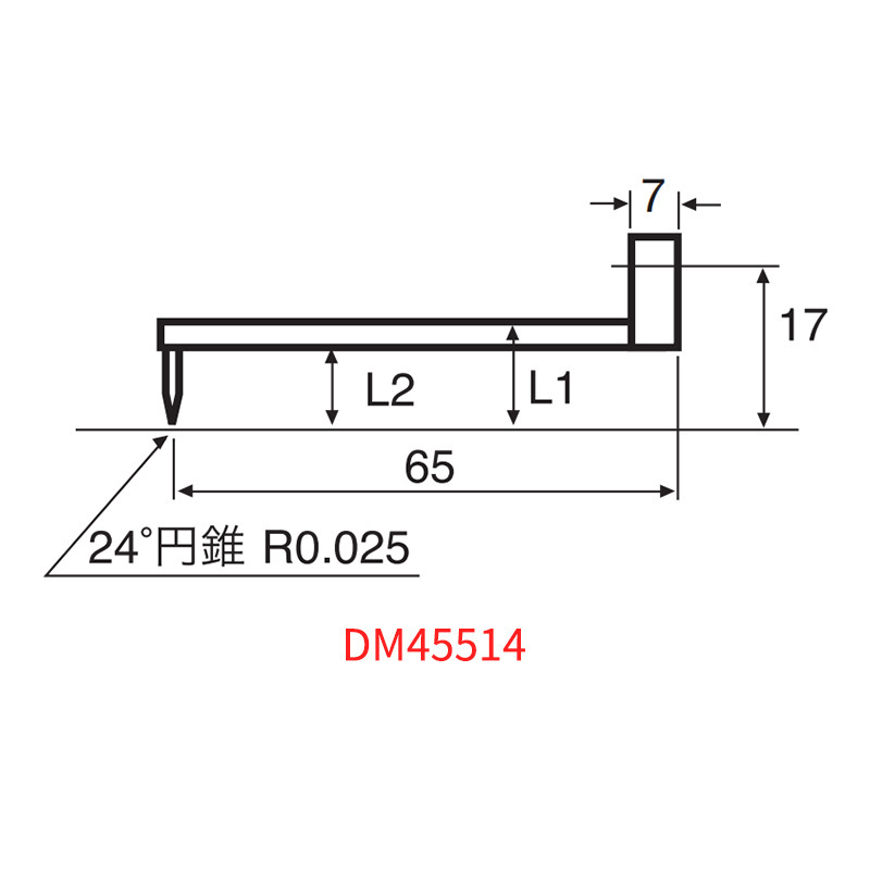 日本东京ACCRETECH粗糙度轮廓仪测头DM45513/DM45514/DM45515