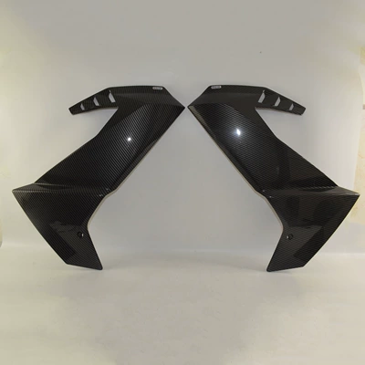 Motorcycle cushion 23-25 Rear Hump, Water - left-and-right-outer-side-panels-water-transfer-printing
