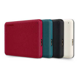 东芝移动硬盘V10 1T 2T 4T 2.5寸加密高速USB3.0移动硬盘兼容MAC