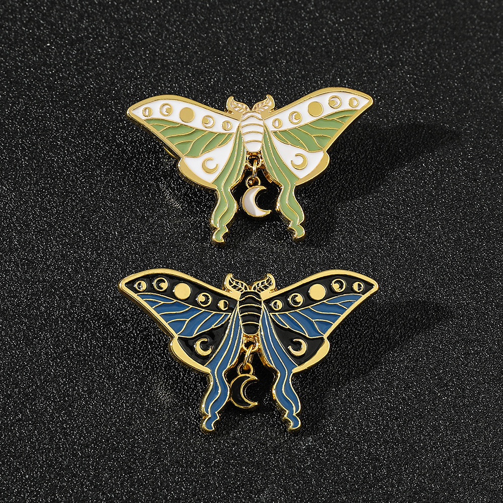 Mariposa broche japonés dibujos animados pin ins moda personalidad lindo pin aleación insignia bolsa Ropa Accesorios