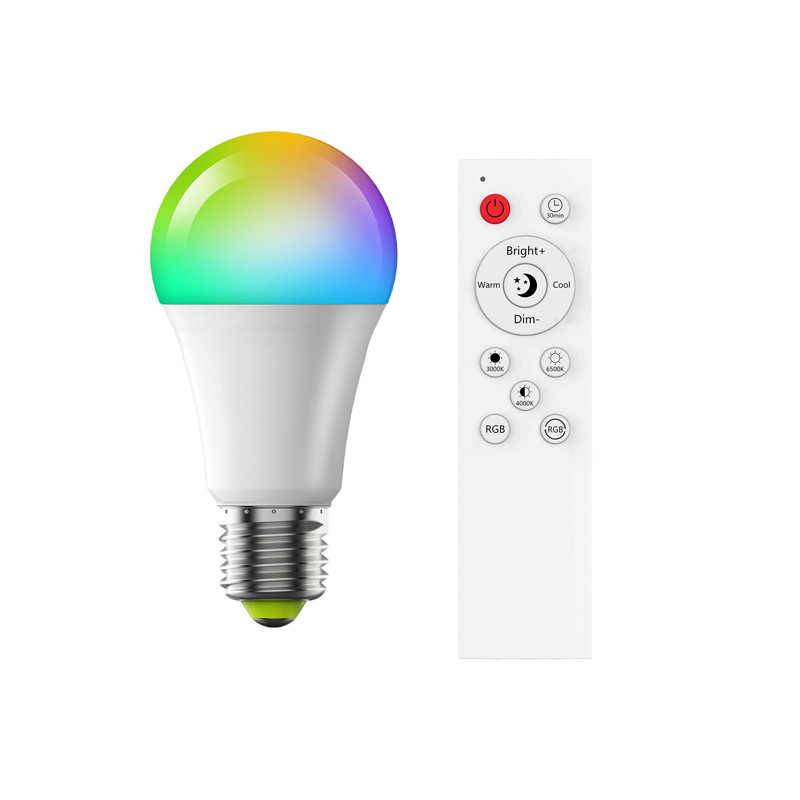 9W 3색 + RGB 전구